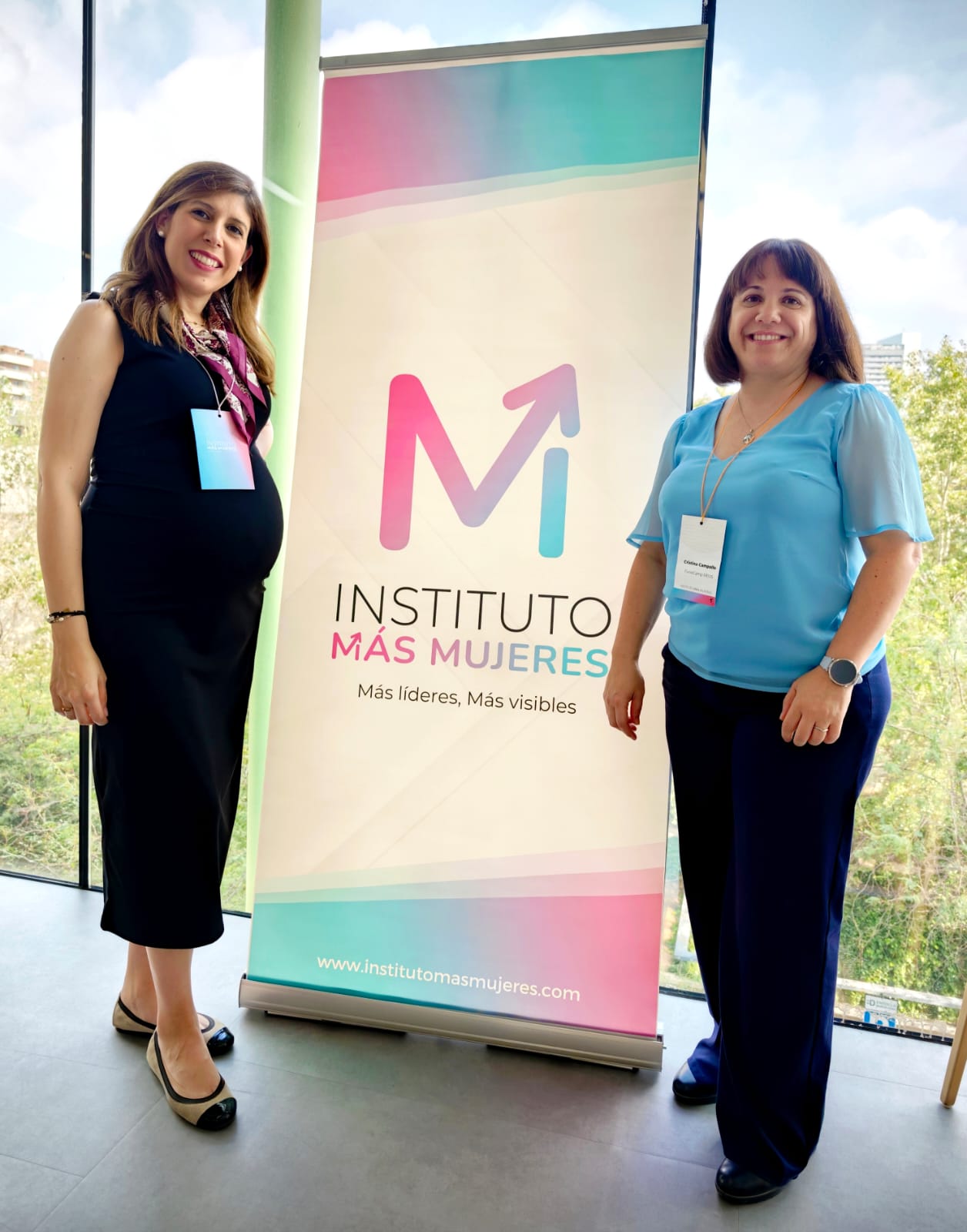 Sílvia Carmona i Cristina Campallo.